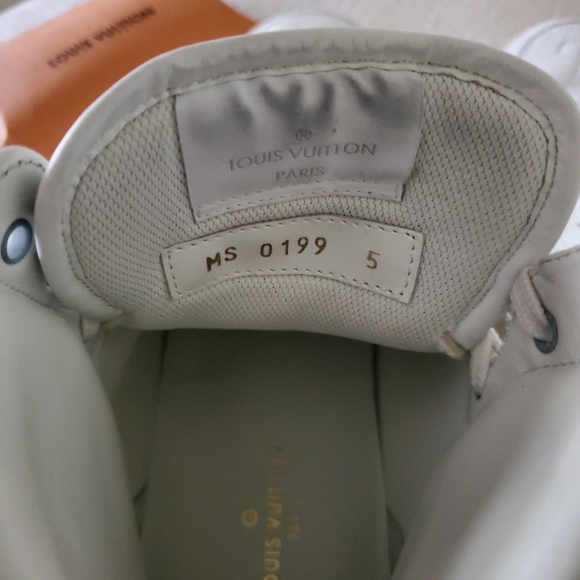 Louis Vuitton Rivoli White Leather, High-Top, Sneaker Boot (US Size 6 men's) - Picture 6 of 6